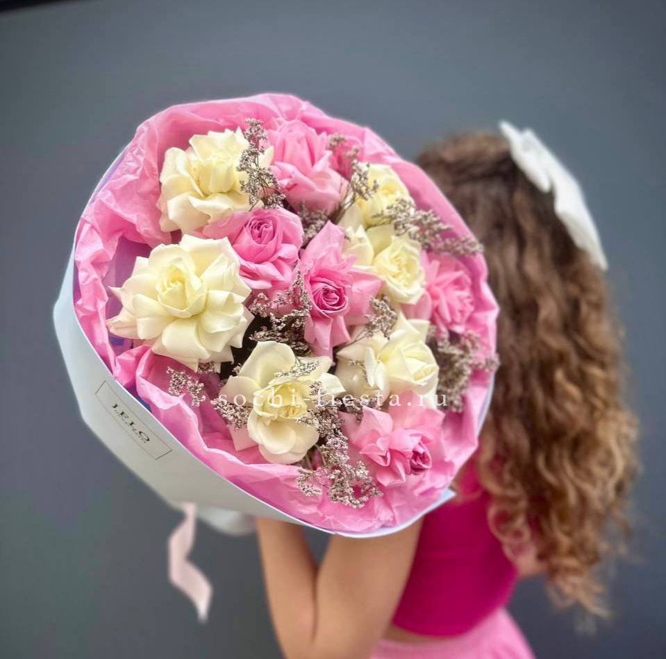 Французские розы — доставка в Шахтах