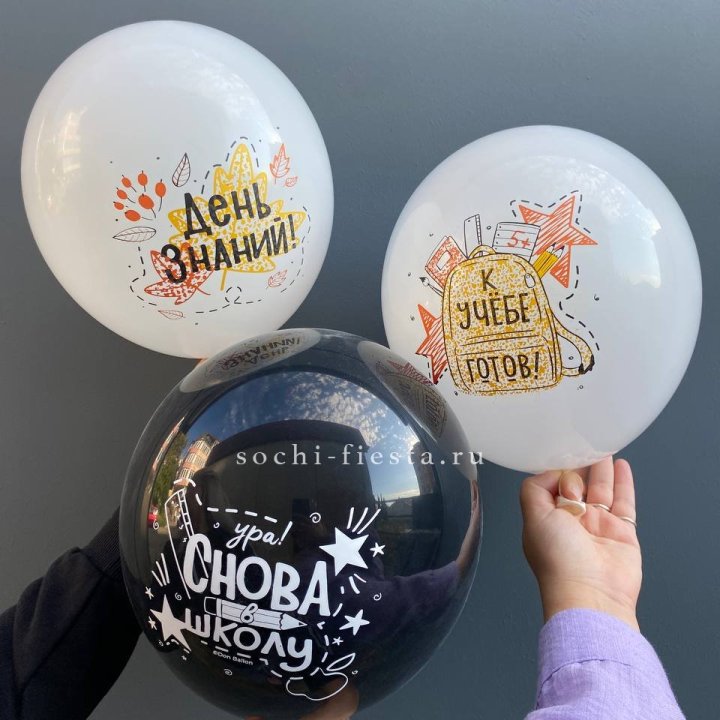 Воздушный шар к 1 сентября в Шахтах