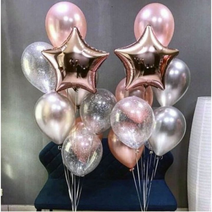 Фонтаны шаров "Дубль старт" в Шахтах