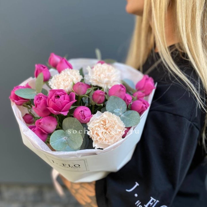 Букет с мисти бабблс №2 в Шахтах