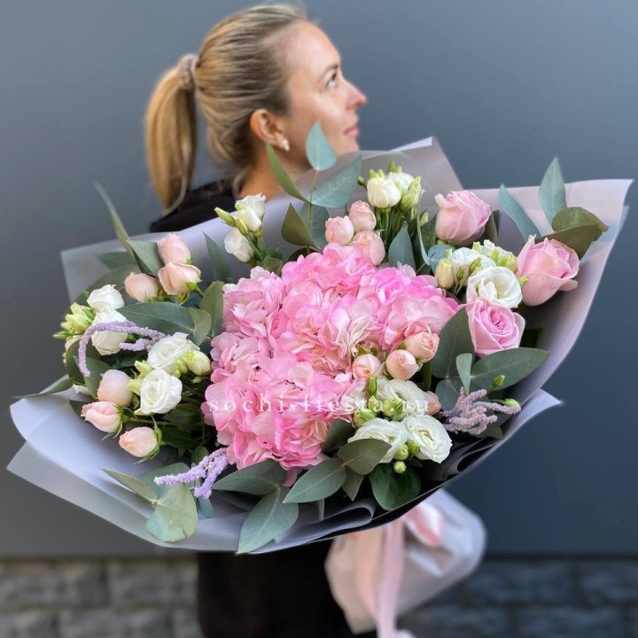 Дизайнерский букет "Кристал" в Шахтах