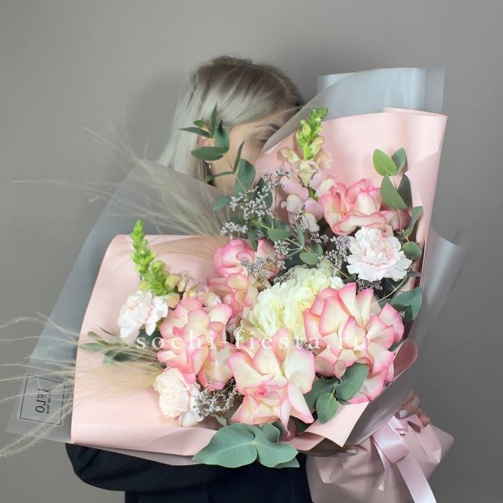  Букет  "Закат для неё" в Шахтах