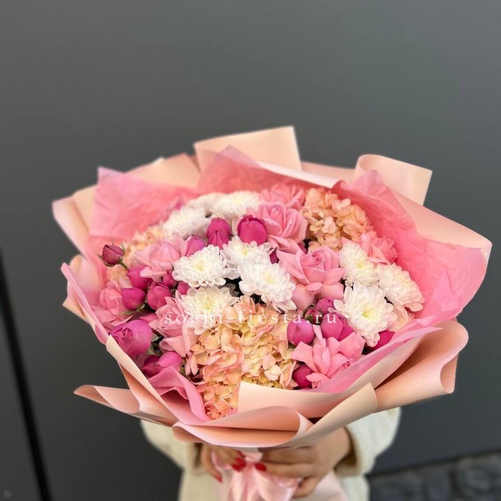 Букет "Нежное послание" в Шахтах