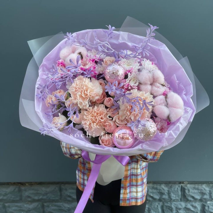 Букет "Лавандовая сказка" в Шахтах