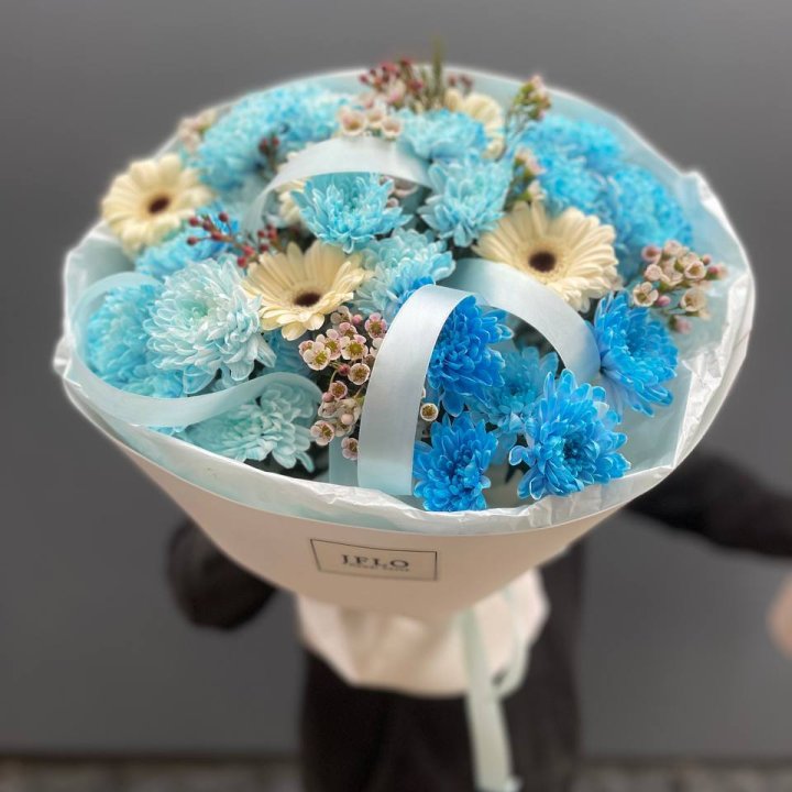 Букет "Голубые дали" с доставкой в Шахтах