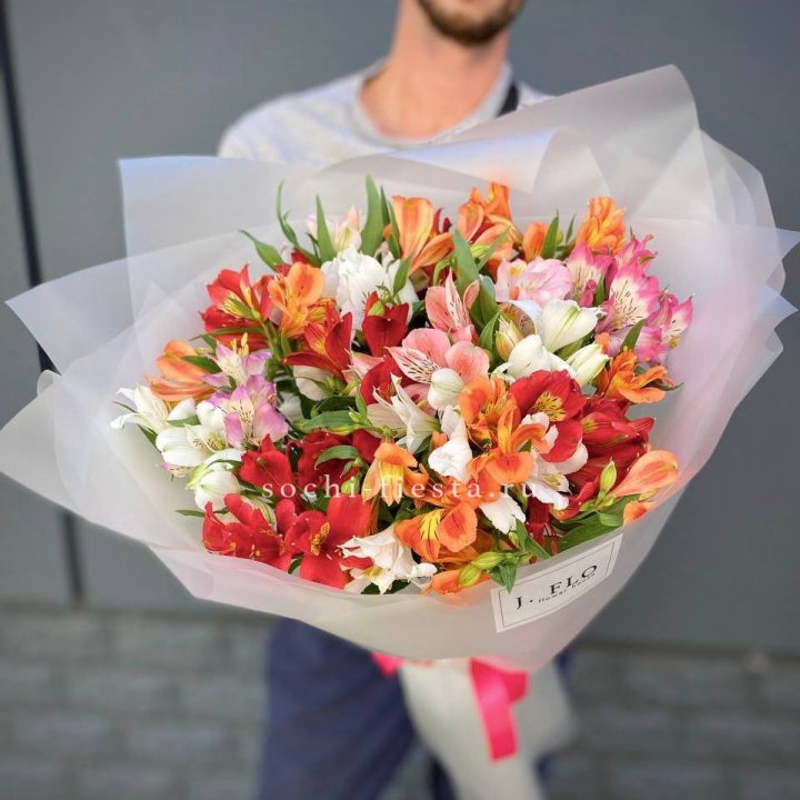 Микс альстромерий №5 в Шахтах