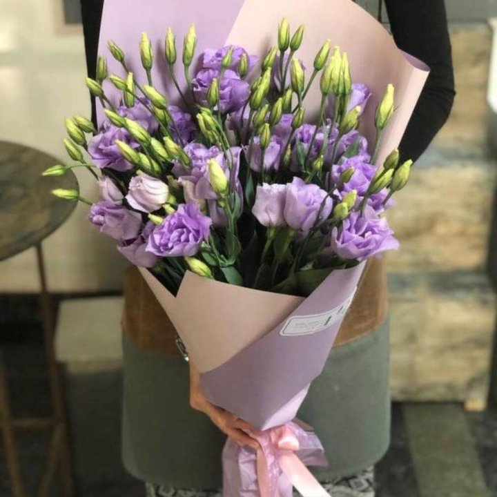 Букет эустом "Лило" в Шахтах