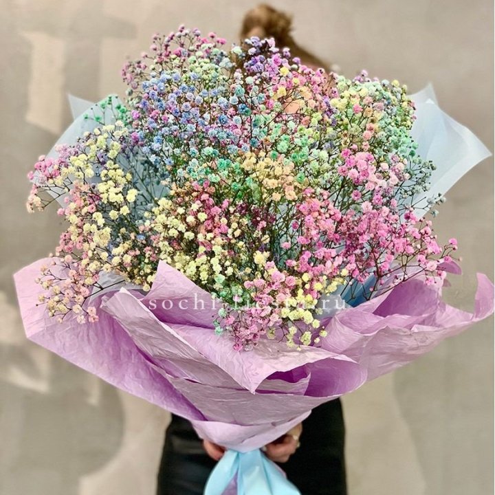 Радужные гипсофилы №2 в Шахтах