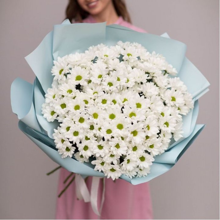  Букет хризантем "Бон-бон" в Шахтах