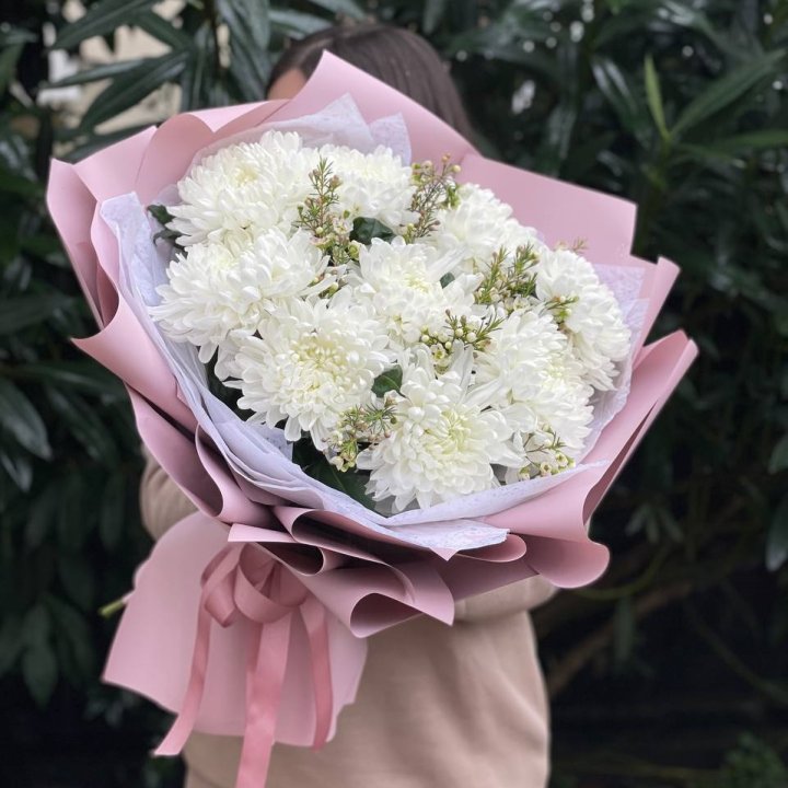 Букет хризантем №1 в Шахтах