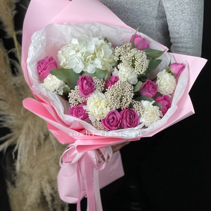 Букет с мисти бабблс №1 в Шахтах