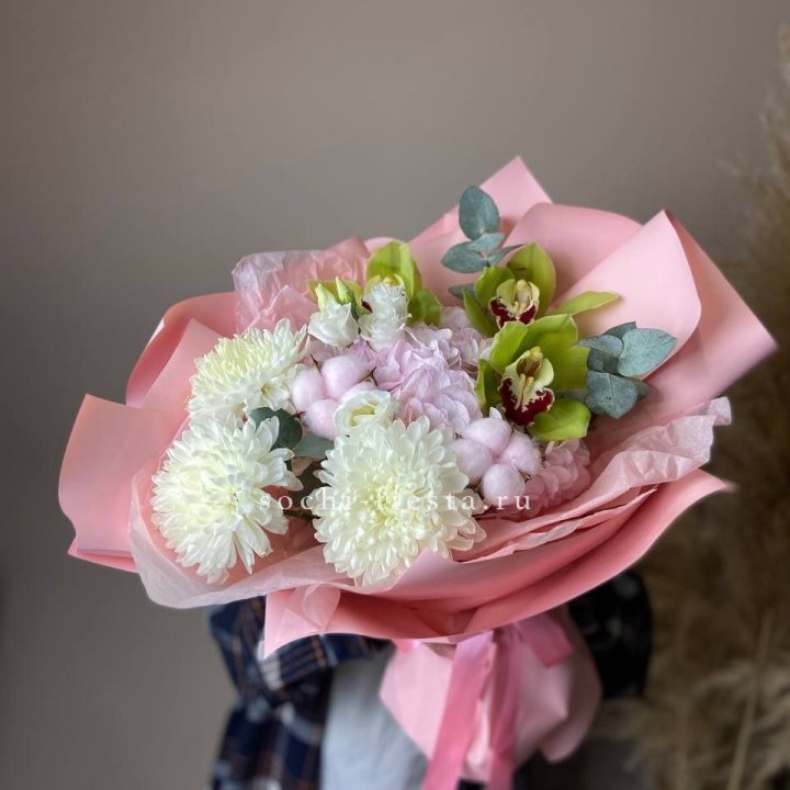  Букет с орхидеями "Вита" в Шахтах