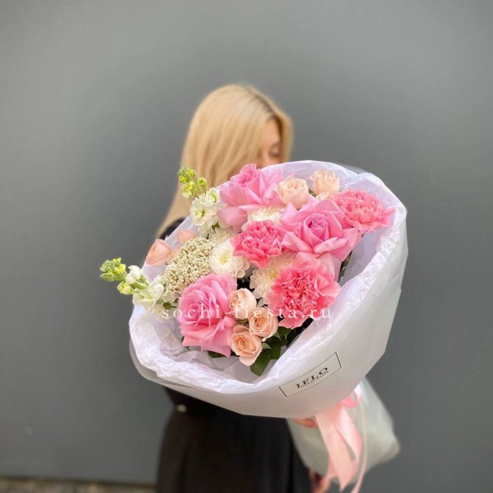 Букет "Нежный поцелуй" в Шахтах