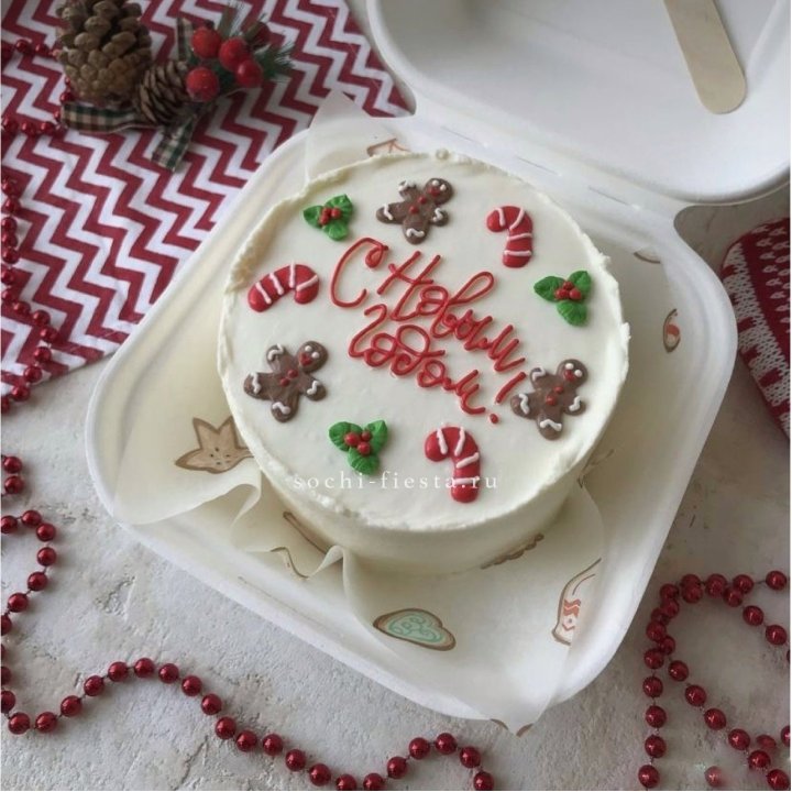 Бенто-торт "С Новым Годом!" в Шахтах