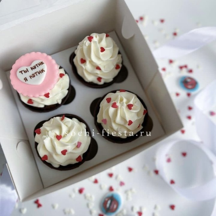 Набор капкейков "Для тебя" в Шахтах