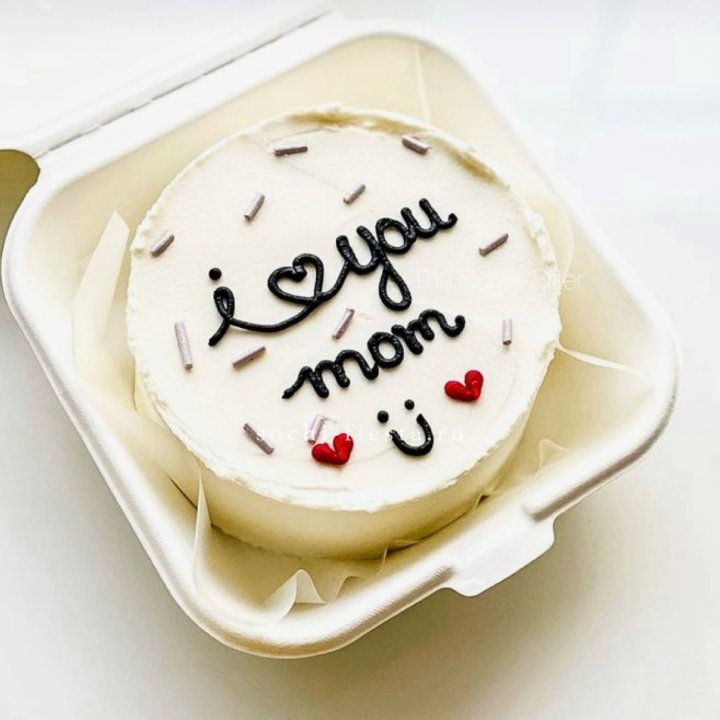 Бенто-торт "Мамочка, я люблю тебя!" в Шахтах