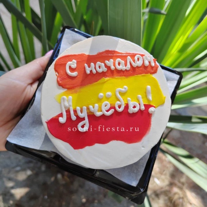 Бенто-торт "С началом учёбы"" в Шахтах