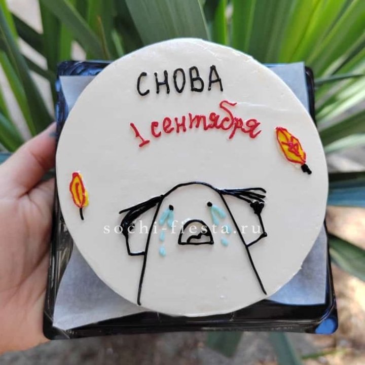 Бенто-торт "Не опять, а снова..." в Шахтах