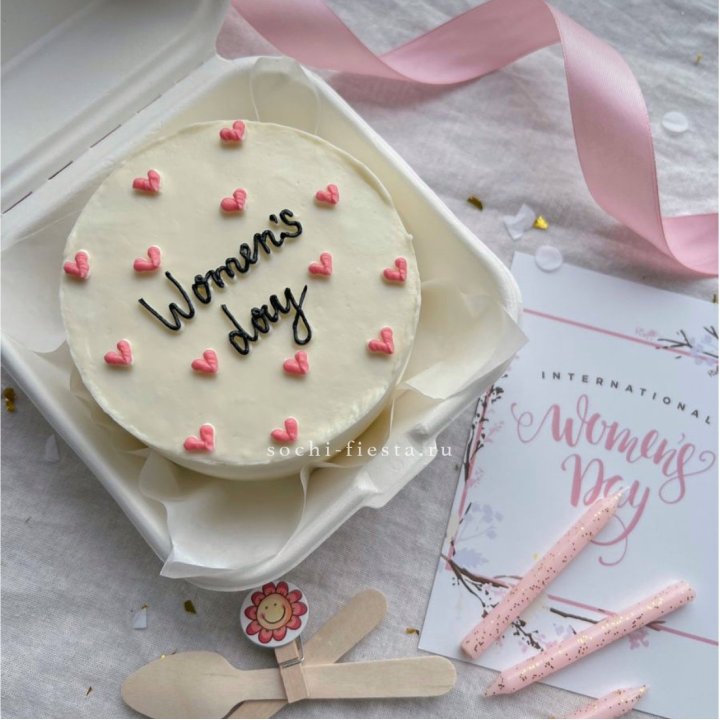 Бенто-торт "Дорогим женщинам"  в Шахтах