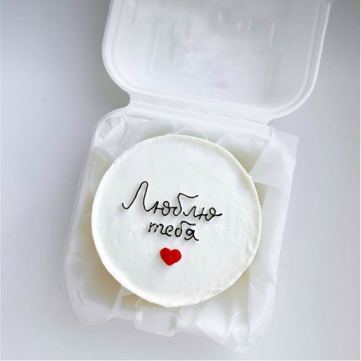 Бенто-торт "Люблю Тебя"  в Шахтах