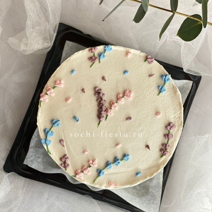 Бенто-торт "Лаванда" в Шахтах