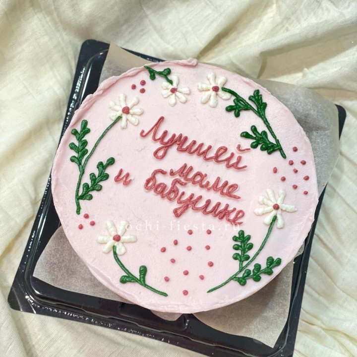 Бенто-торт "Лучшей маме и бабушке"  в Шахтах