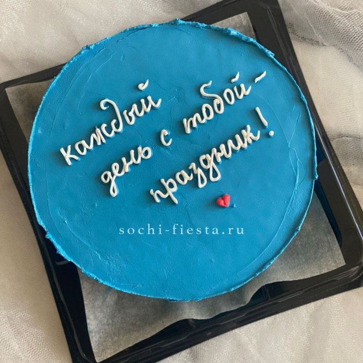 Бенто-торт "Каждый день с тобой праздник"  в Шахтах