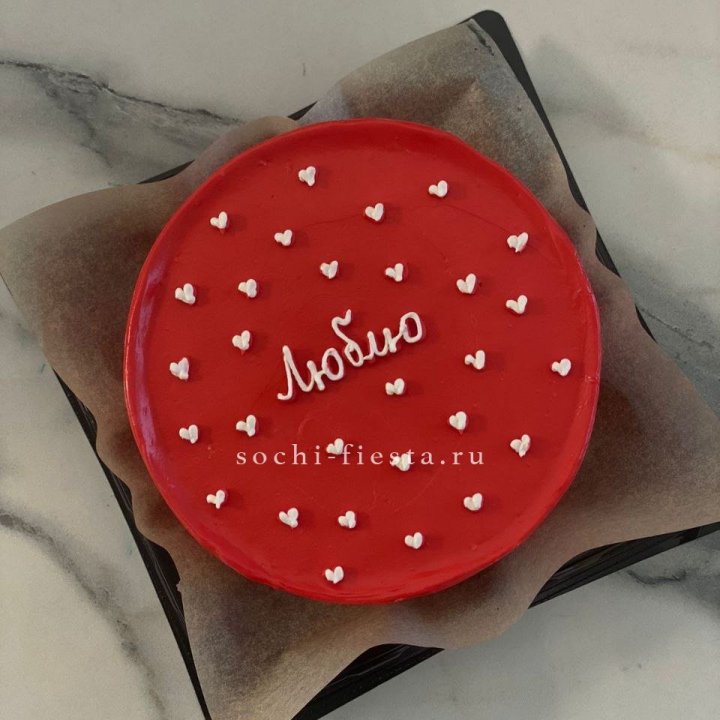 Бенто-торт "Люблю" в Шахтах