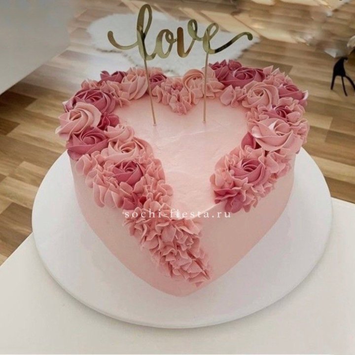 Торт "Сердце" 10 в Шахтах