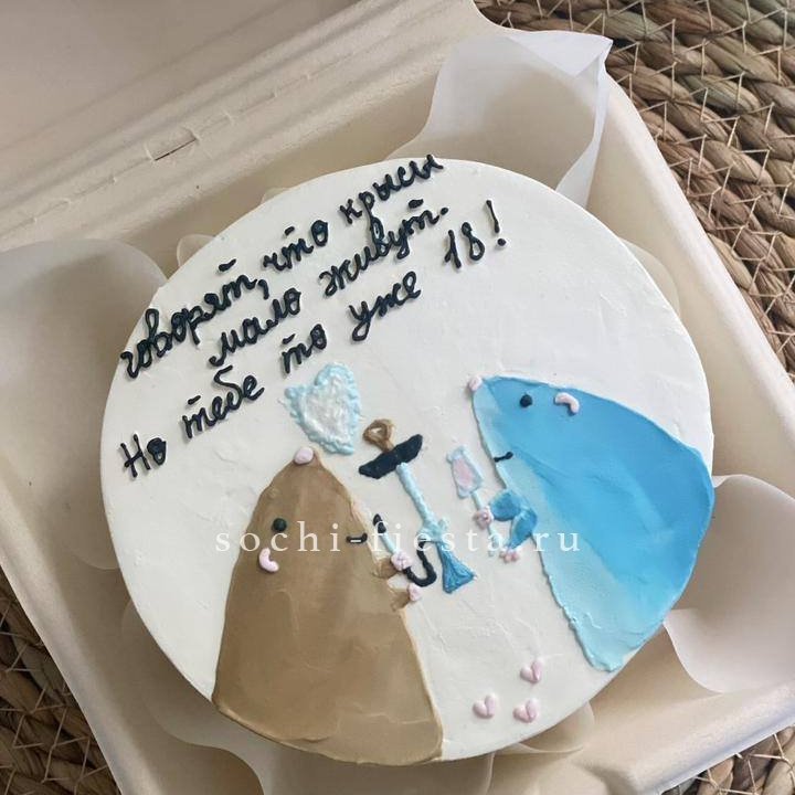 Бенто-торт "Крысы"  в Шахтах