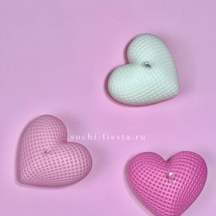 Набор свеч сердец в Шахтах