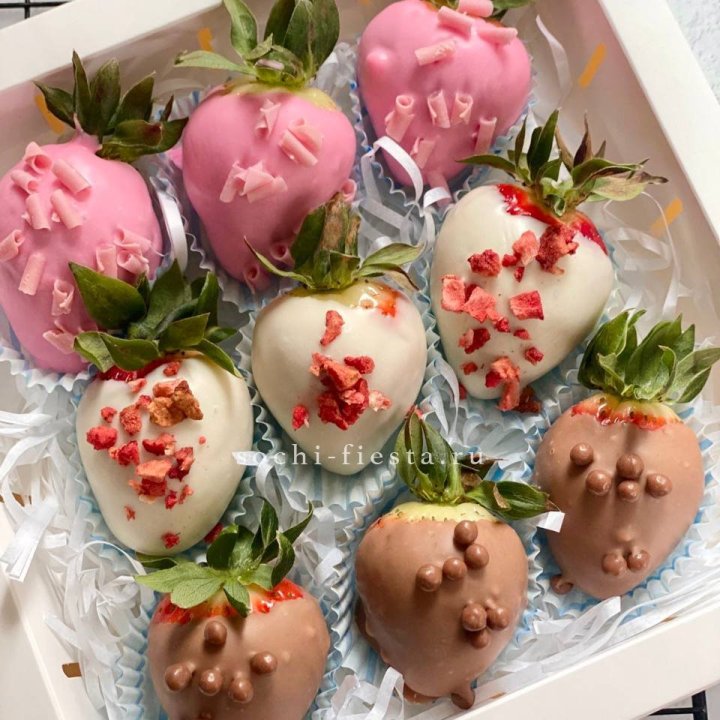 Клубника в шоколаде 9 ягод в Шахтах