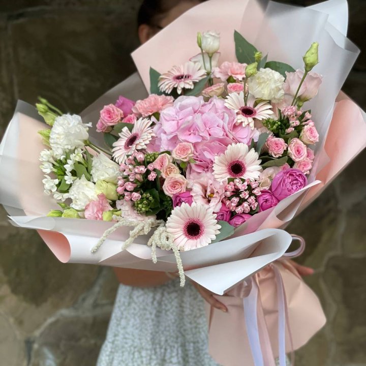 Авторский букет Пич в Шахтах