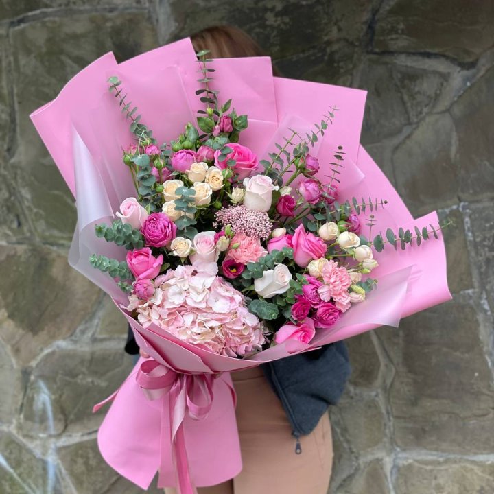 Дизайнерский букет "Паулина" в Шахтах