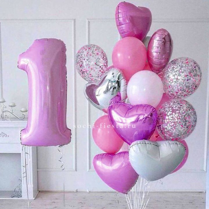 Набор шаров "С днем рождения" в Шахтах