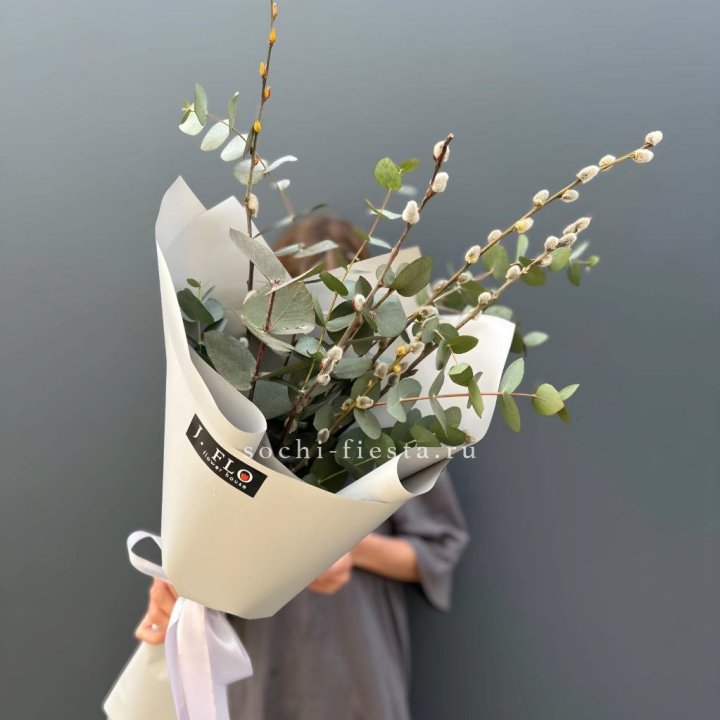 Букет Вербы и Эвкалипта в Шахтах