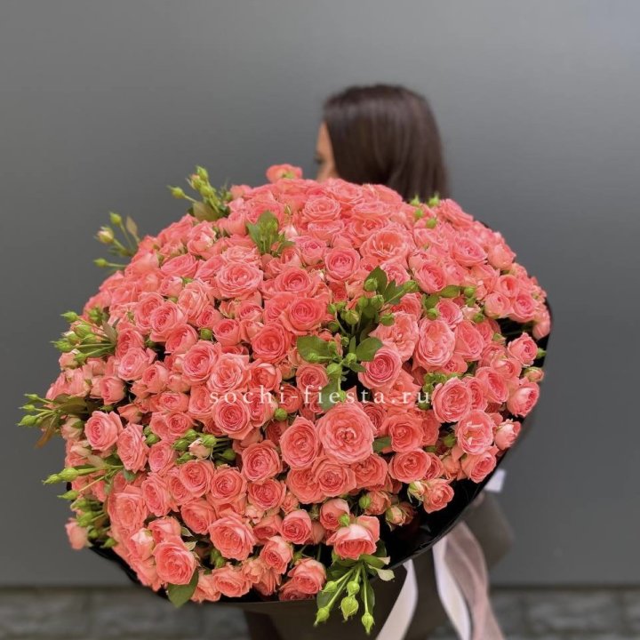 101 кустовая роза Барбадос в Шахтах