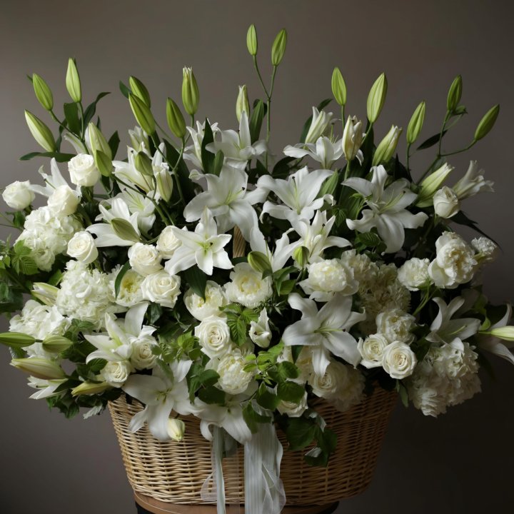 Цветочная корзина макси №3 в Шахтах