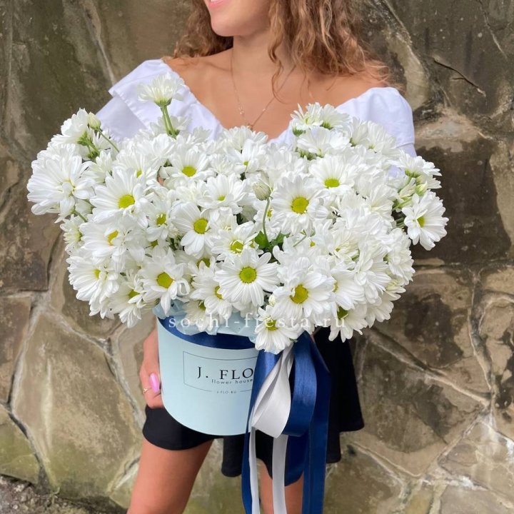 Коробка с хризантемами №2 в Шахтах