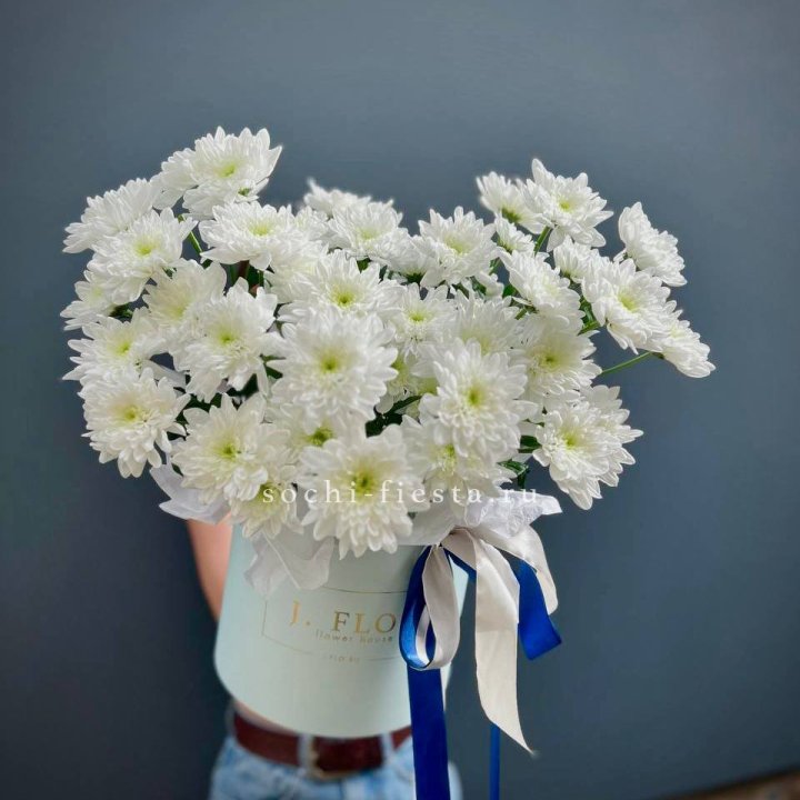 Коробка с хризантемами №3 в Шахтах