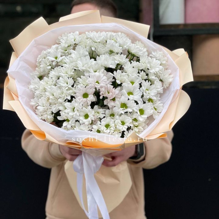  Букет хризантем в Шахтах