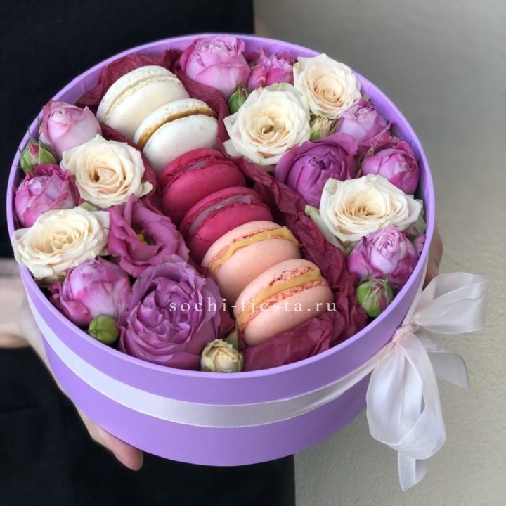 Цветочный бокс "Лаванди" в Шахтах