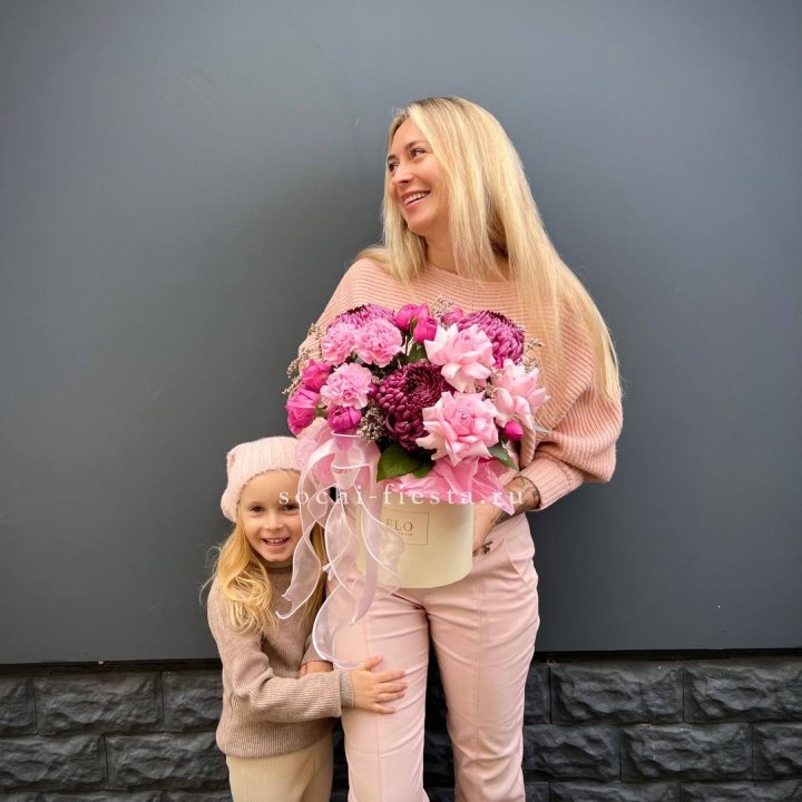 Цветочный бокс "Альба" в Шахтах