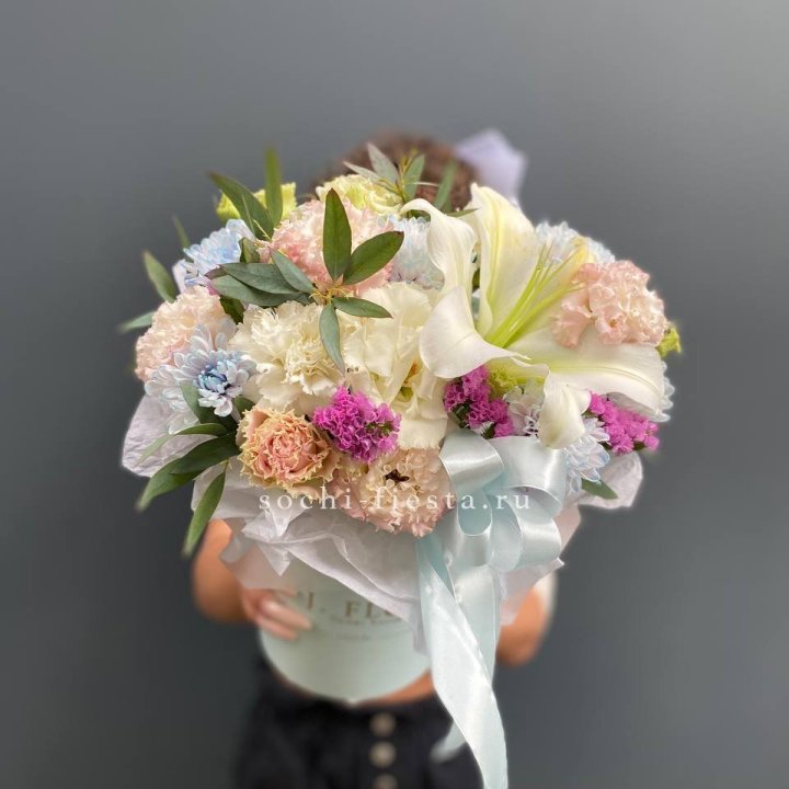 Дизайнерский цилиндр "Лилия" в Шахтах