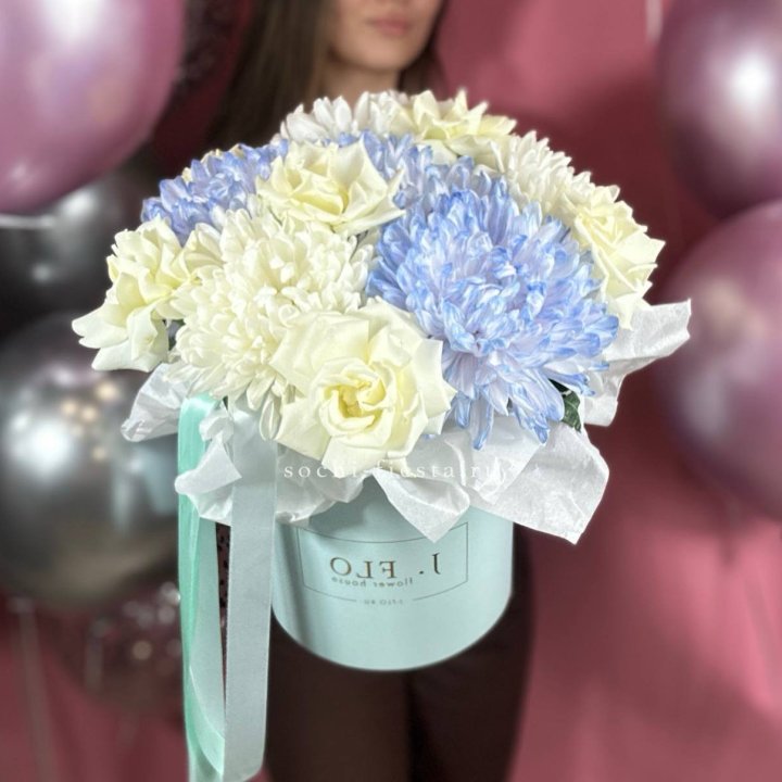 Коробка с цветами "Вольта" в Шахтах