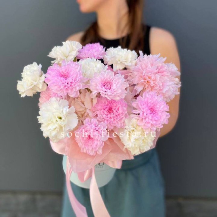 Коробка с цветами "Фиона" в Шахтах