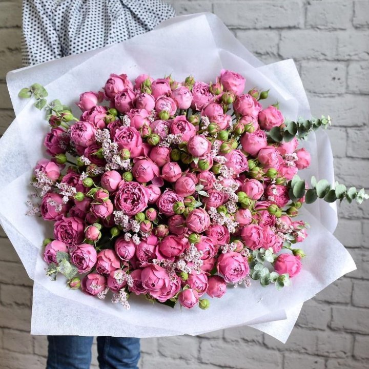 51 кустовая роза в Шахтах