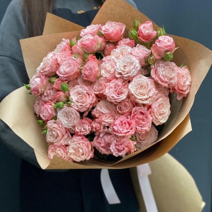 Пионовидные розы Bombastic №2 в Шахтах