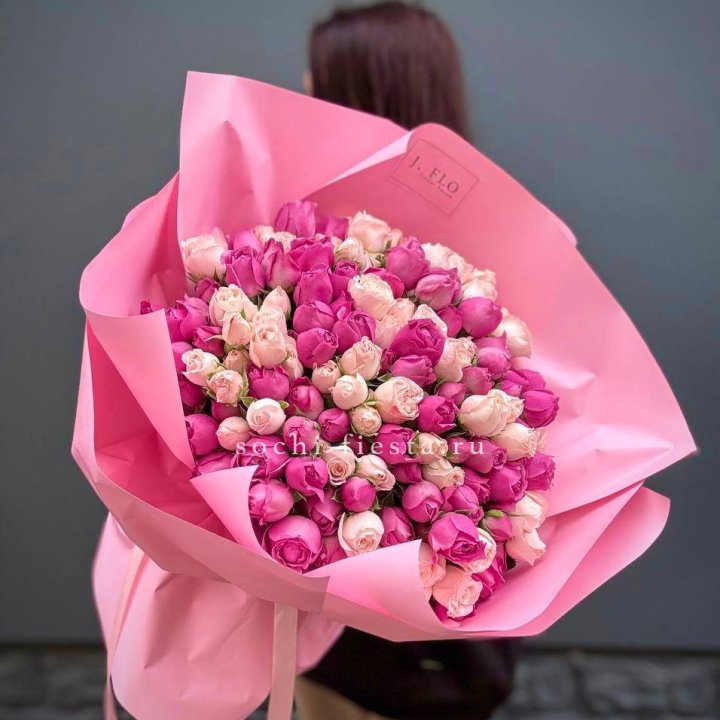 51 кустовая роза  в Шахтах