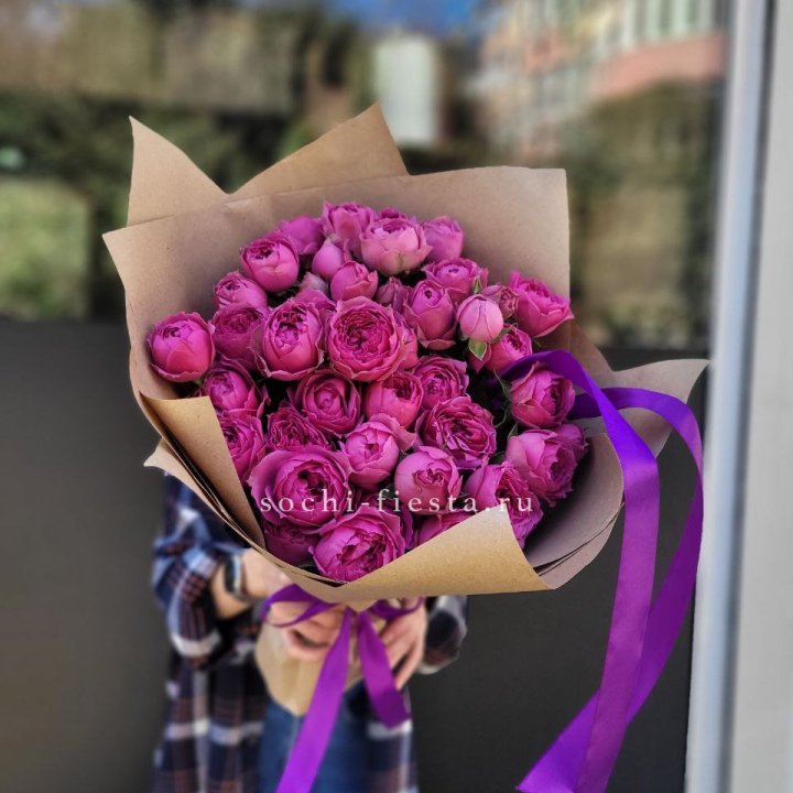 Букет с Мисти бабблс  в Шахтах